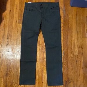 BRAND NEW Levi’s straight cut dark grey jeans
